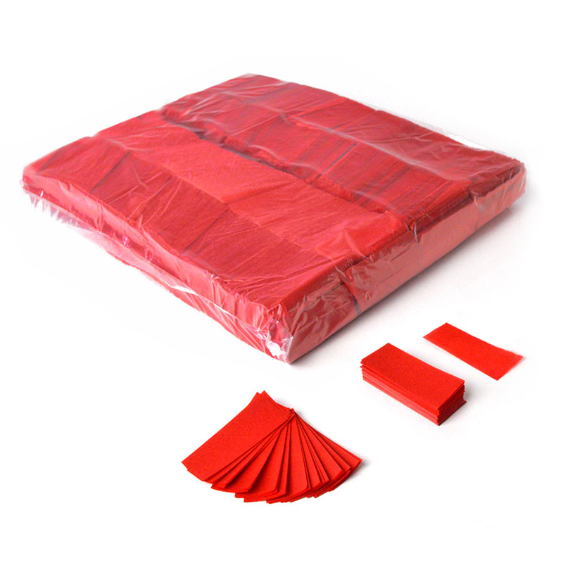 Confetit: Paperi 2 x 5 cm, punainen 100g